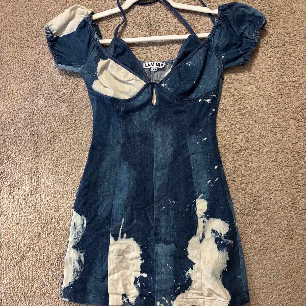 I.AM.GIA Denim Mini Dress